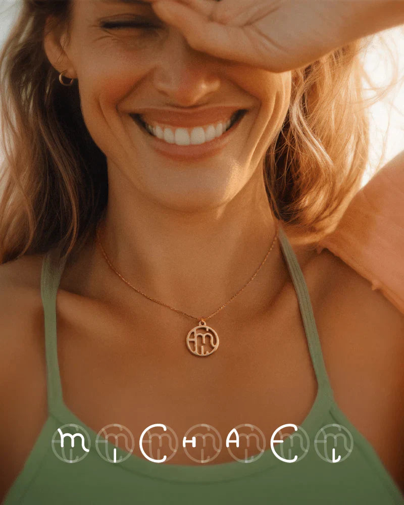 Bei mir – Namenssymbol-Halskette